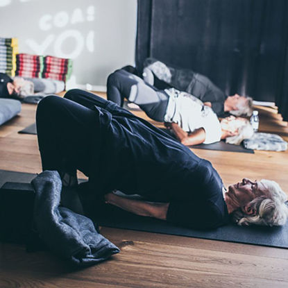 Bild på Mjuk Yoga / Senior - Varberg  - Tis 9:15-10:30 -  start v 4 - FULLBOKAD!