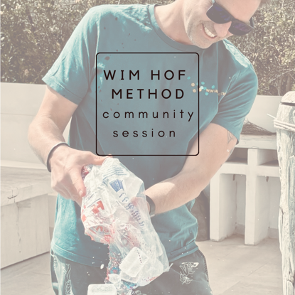 Bild på WIM HOF METHOD Community Session - med Johan - 28 feb - Varberg